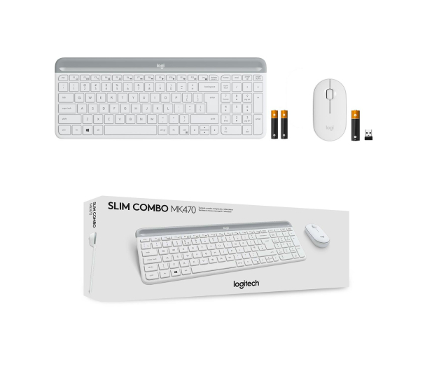 LOGITECH MK470 Wireless Offwhite - 625245 - zdjęcie 15
